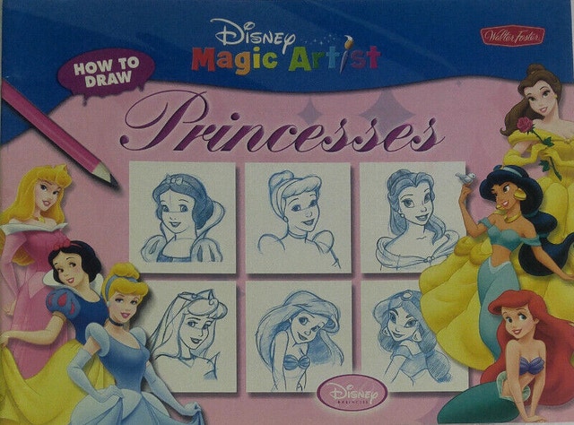 Magic Artist - How to Draw a Disney Princess Book