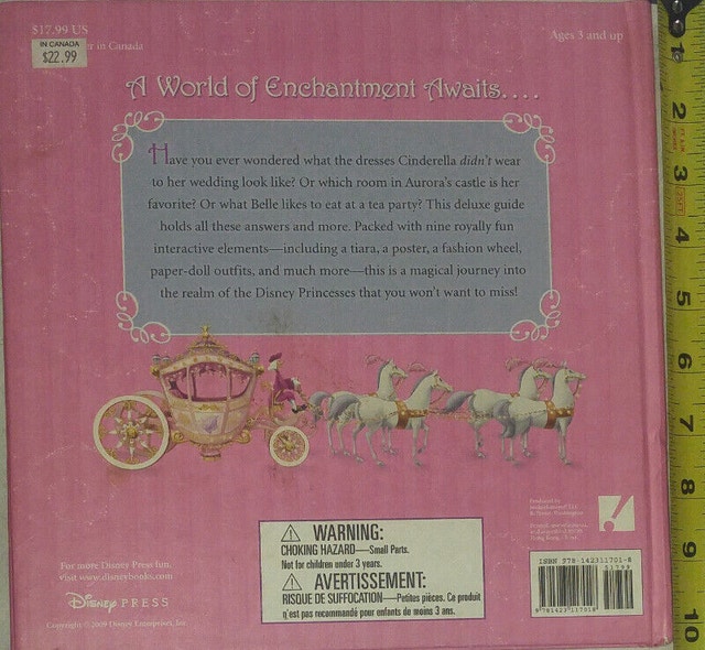 Disney Forever a Princess Hard Cover Interactive Book - photo 2