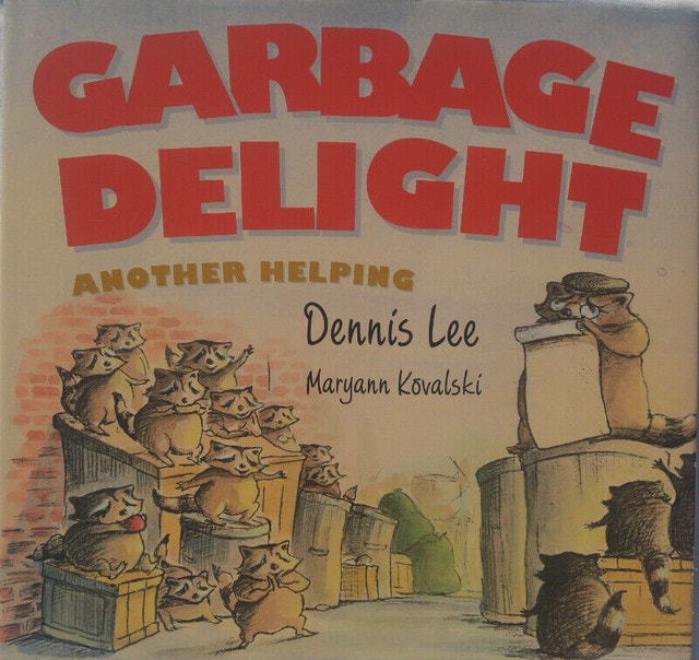 Dennis Lee Garbage Delight Another Helping Hard Cover Book