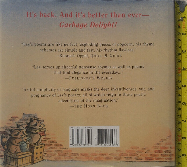 Dennis Lee Garbage Delight Another Helping Hard Cover Book - photo 2