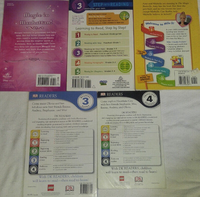 Qty 5 x Misc Reading Books - Lego Friends, Ella, Barbie, Cat Hat - photo 2