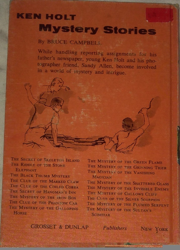 1949 The Riddle of the Stone Elephant Hard Cover Book - photo 4