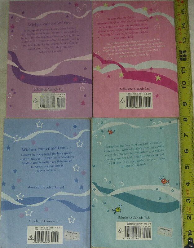 Qty 4 x World of Wishes - Princess, Unicorn, Fairy, Mermaid Book - photo 2