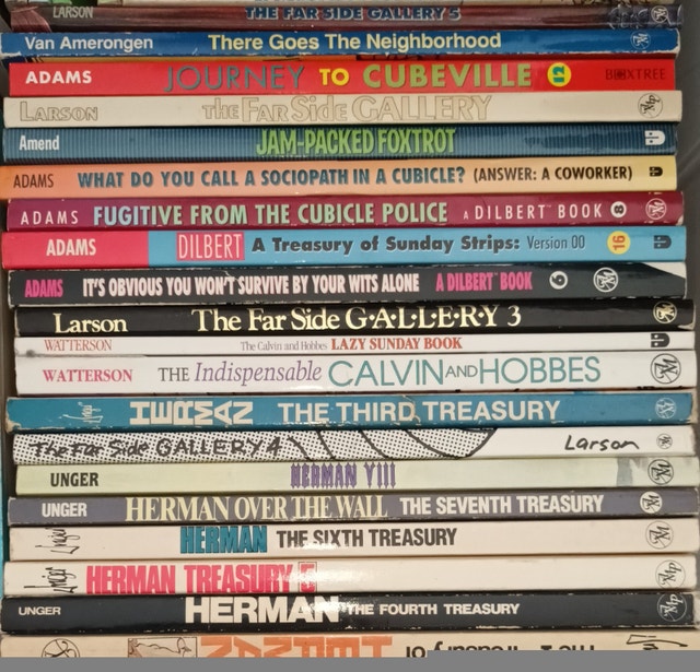 50+ Comic Books - Herman, Calvin & Hobbes, Far Side, Dilbert, ++ - photo 2