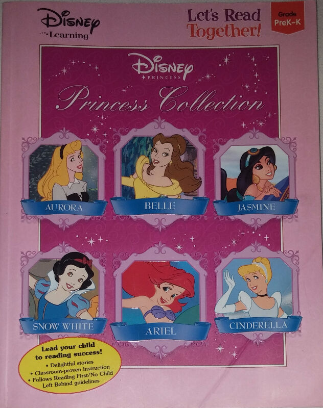 Disney Lets Read Together Princess Collection Book