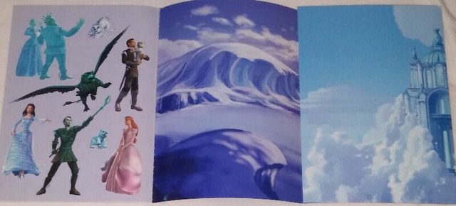 Barbie Magic of the Pegasus A Panorama Reusable Sticker Book - photo 3