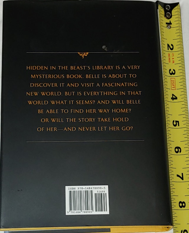 Disney Beauty and the Beast Lost in a Book Hard Cover - photo 2