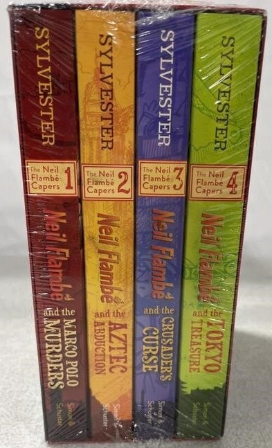 NEW The Neil Flambé Capers Collection 4 Boxed Set Books - photo 2