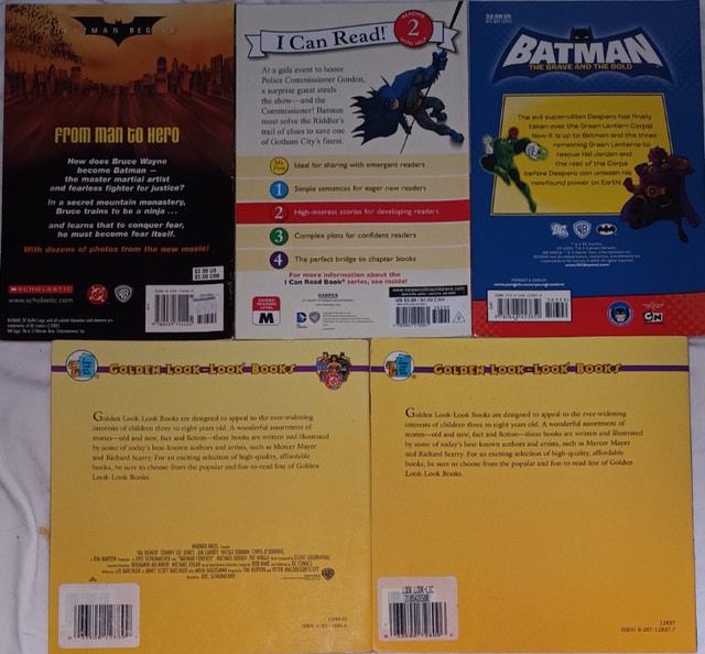 5 x BatMan Books Set - photo 2