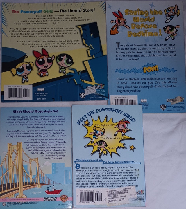 4 x The Power Puff Girls Books - photo 2