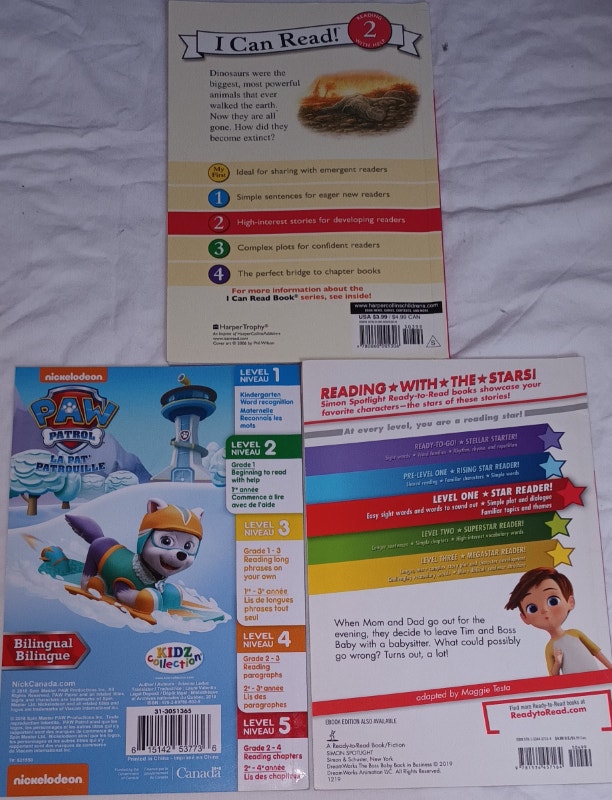 Paw Patrol, Baby Boss, Dinosaurs Books Set - photo 2