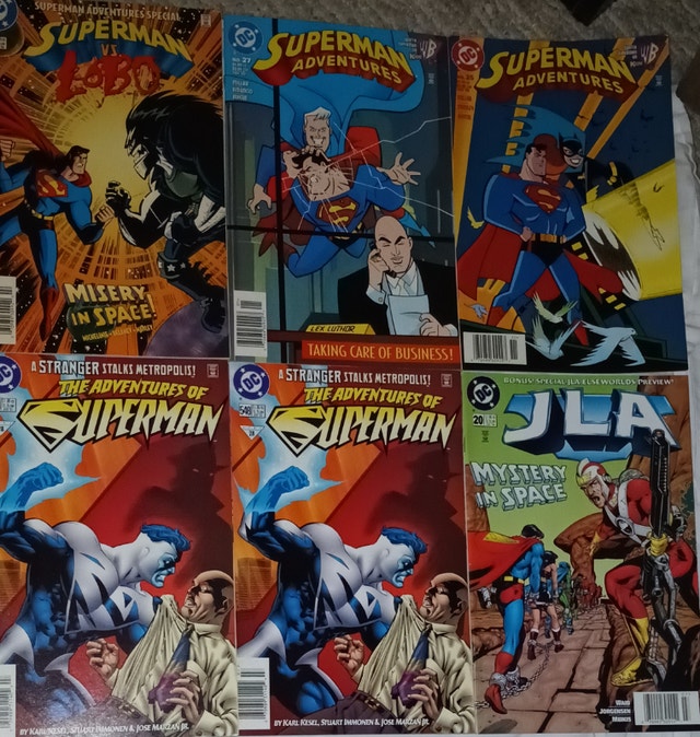 14 Vintage DC Comic Books - SuperMan, CatWoman, Animaniacs, Soni - photo 5