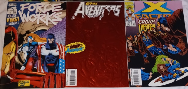9 Vintage Marvel Comic Books - Avengers, X Factor, Captain Ameri - photo 3