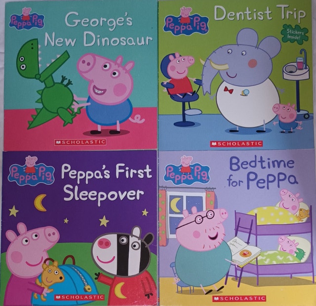 4 Peppa Pig Books by Scholastic