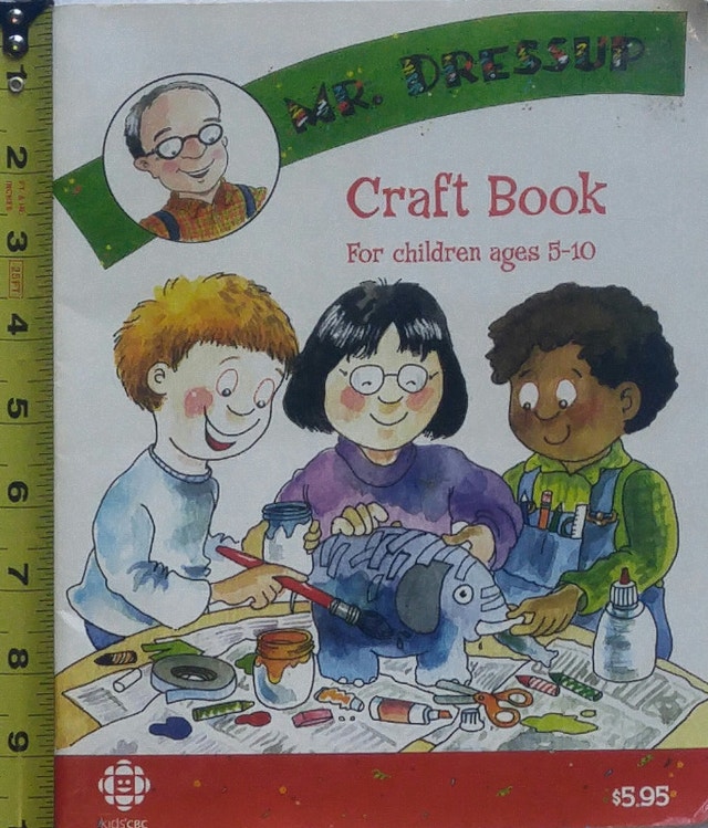 Vintage Mr. Dress Up Craft Book - For Ages 5-10