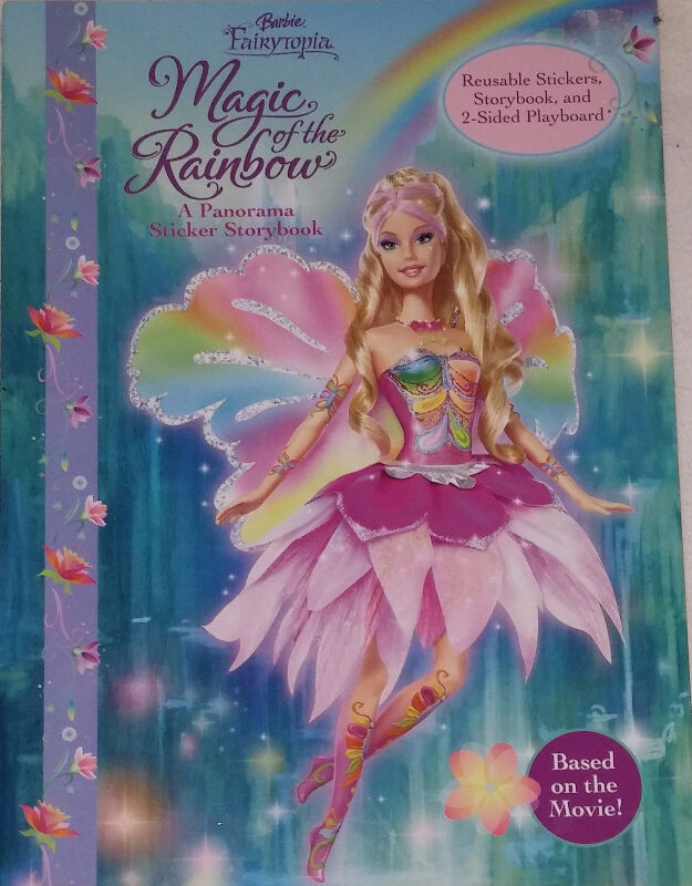 Barbie Magic of the Rainbow Sticker Book