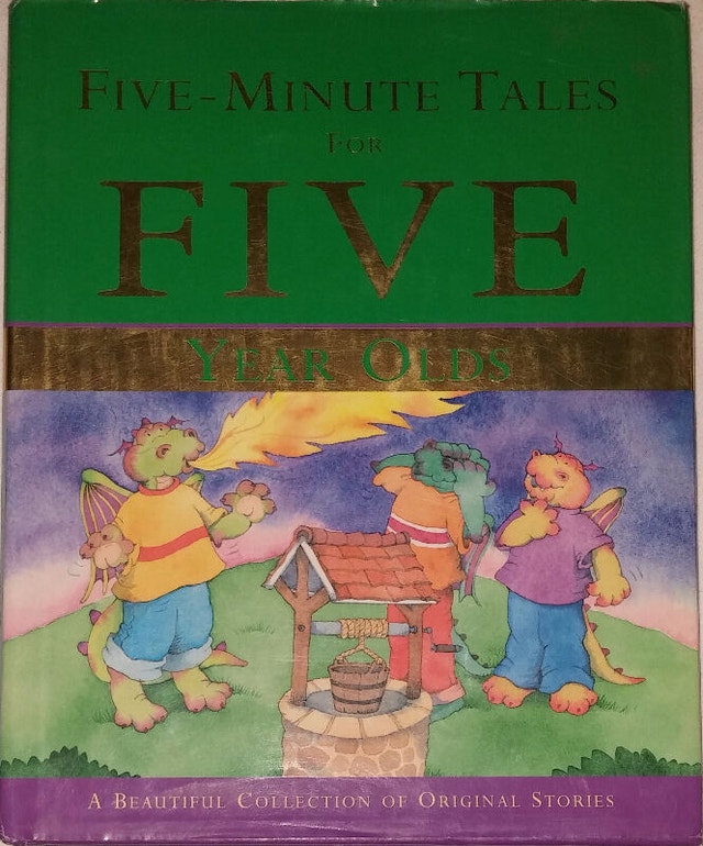 Five Minute Tales for Five Year Olds Large Hard Cover Book