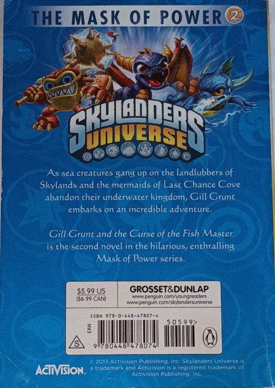 Skylanders Universe Gill Grunt Book - photo 2