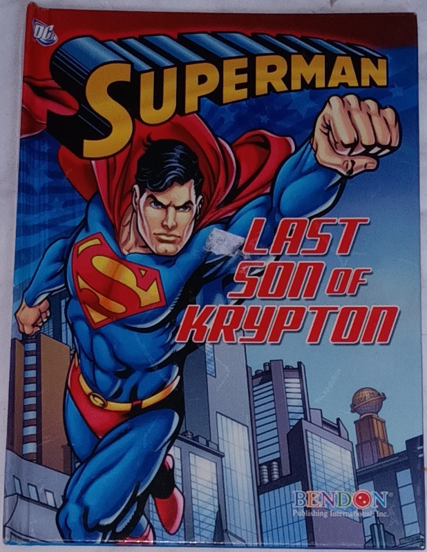 DC Superman Last Son of Krypton Hard Cover Book