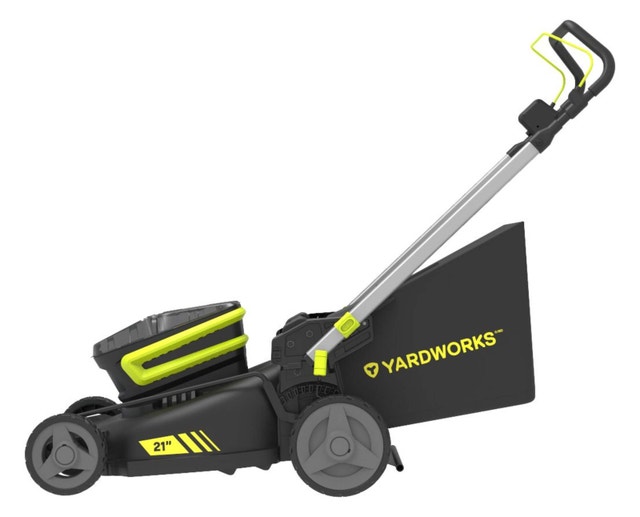 NEW Yardworks 48V 3-in-1 Brushless Push Lawn Mower, 21-in, 4Ah - photo 3
