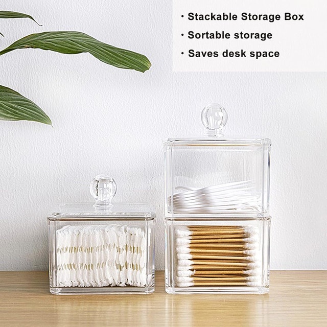 NEW Hair Accessories Organizer, SHAIDOJIO 3 Stackable Clear - photo 5