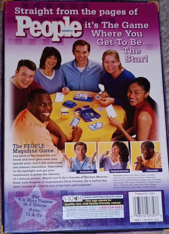 People Weekly - The Board Game Where You Get To Be The Star - photo 2