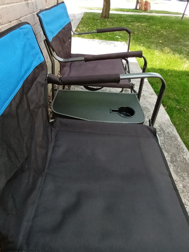 3 NEW RED MOUNTAIN VALLEY Director's Chairs with Tables - photo 5