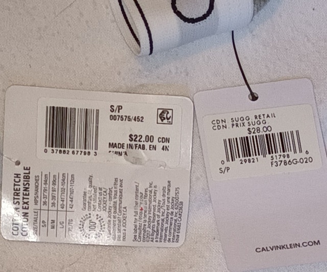 NEW Women's Thong Underwear - Calvin Klein & Jockey Brands - photo 3