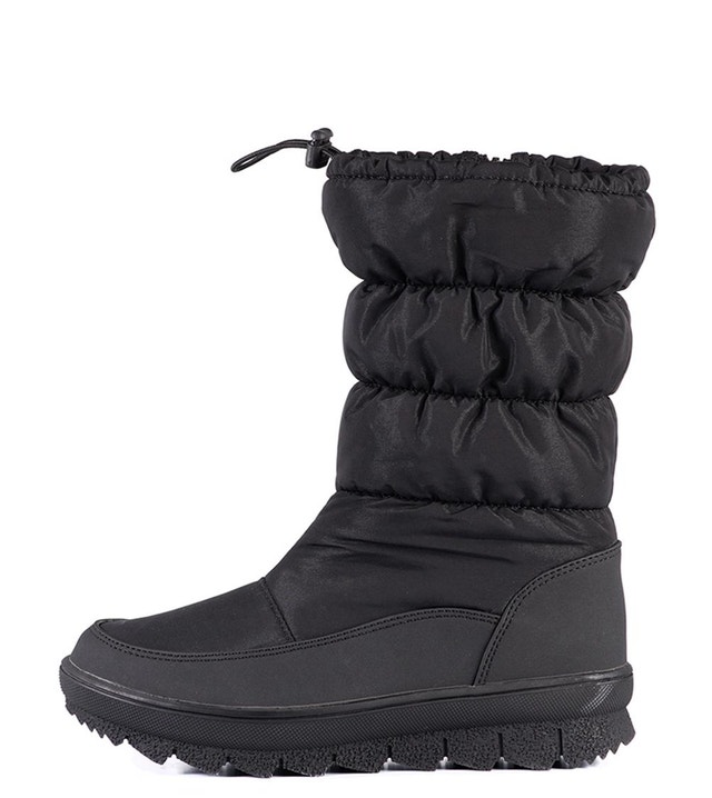 Women's 7 Domi Kuiper Black Winter Fur Lined Boots