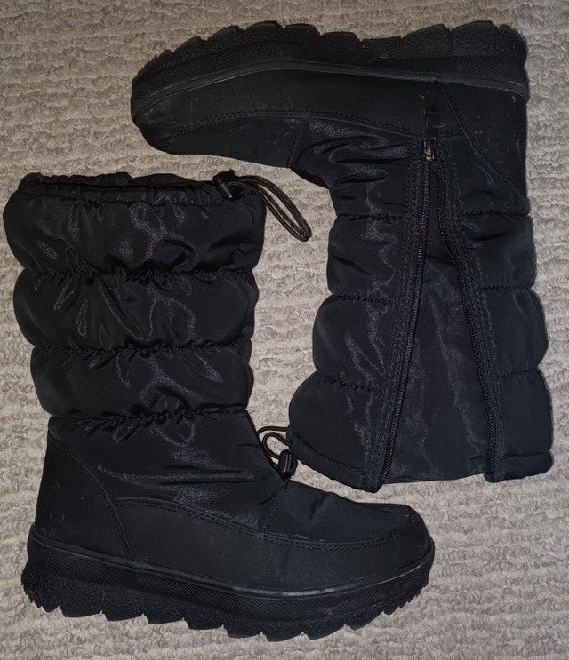 Women's 7 Domi Kuiper Black Winter Fur Lined Boots - photo 4