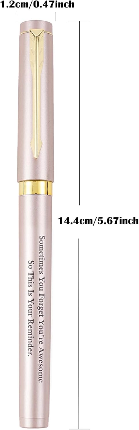NEW Rose Gold Gel Pens Inspirational Motivational Medium Point - photo 2