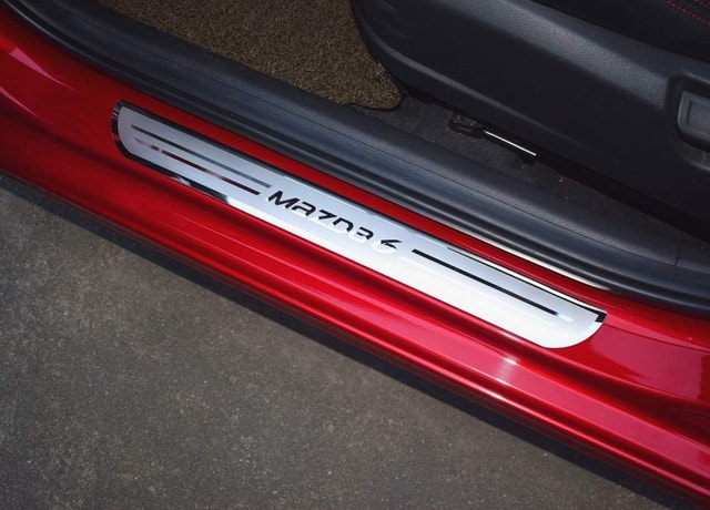 NEW Mazda 6 2015-19 Car Accessories Steel Cover Door Sill Scuff - photo 2