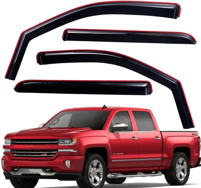 NEW Lightronic WV194536 In-Channel Side Window Visor Deflector