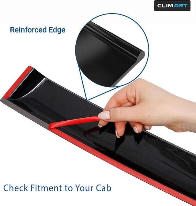 NEW CLIM ART Rain Guards for Jeep Cherokee 2014-2023 - photo 3