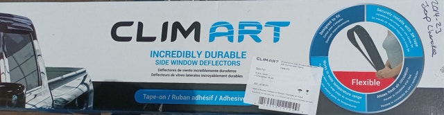 NEW CLIM ART Rain Guards for Jeep Cherokee 2014-2023 - photo 5