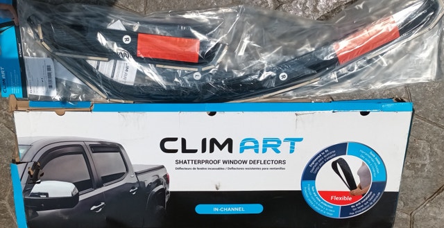 NEW CLIM ART In-Channel Rain Guards for Toyota Tundra 07-21 - photo 5
