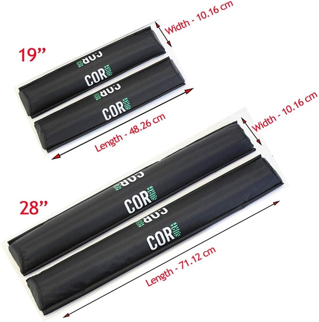 NEW 19" COR Surf Aero Roof Rack Pad for Canoe/Kayak - photo 3