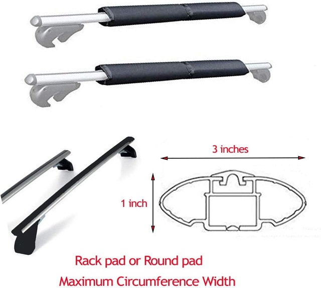 NEW 19" COR Surf Aero Roof Rack Pad for Canoe/Kayak - photo 5