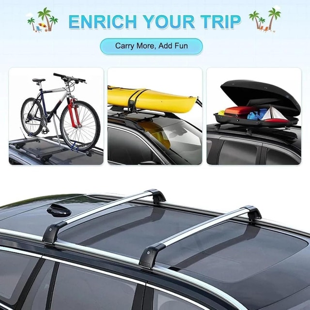 NEW Car Roof Rack Cross Bars for Peugeot 3008 - photo 3
