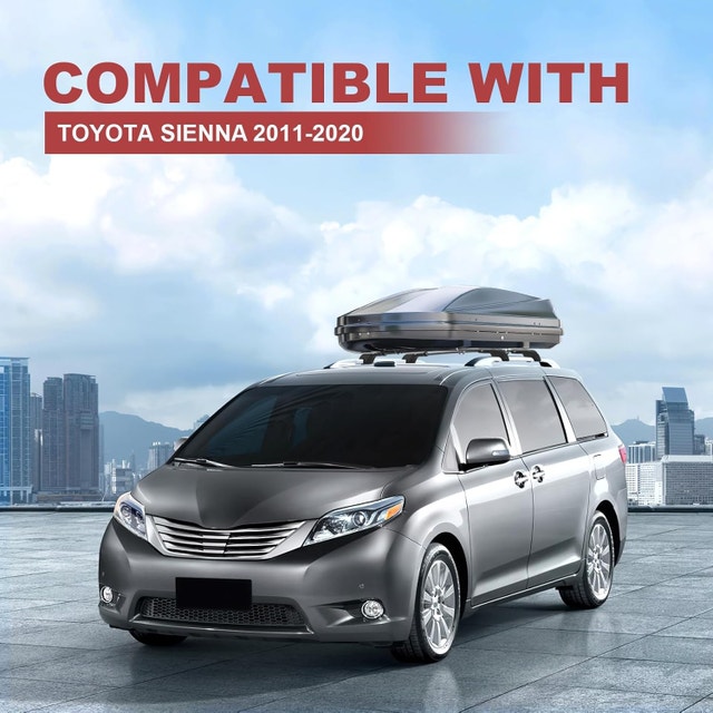 NEW 220Lbs Roof Rack Cross Bars Toyota Sienna 2011-20 - photo 2