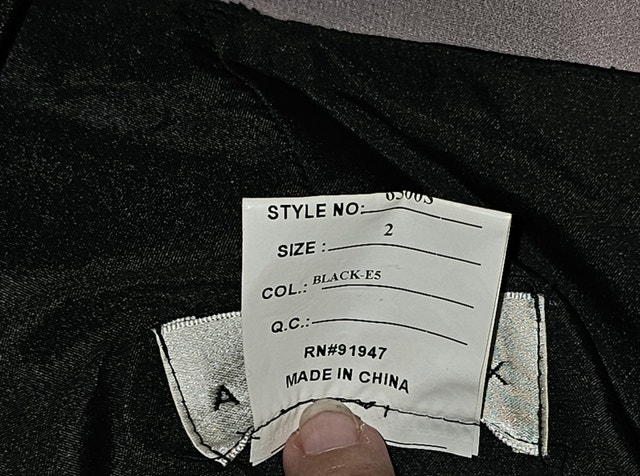 After Six Size 2 Women's Elegant Formal Black Satin Gown - photo 5