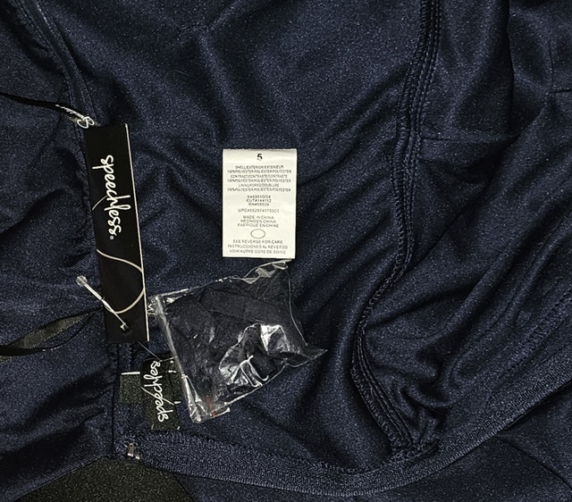 Speechless Women's Size 5 Dark Blue Strapless Maxi Dress - photo 5