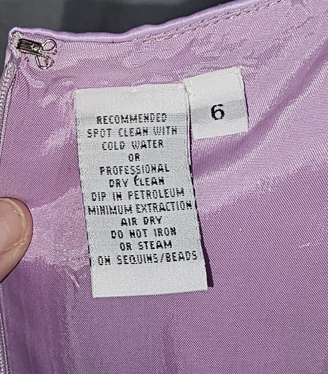 Women's Size 6 Strap Maxi Satin Light Purple A-Line Dress - photo 4