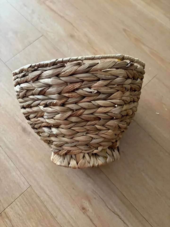 Natural Bamboo Fruit Basket / Kitchen Counter Organizer