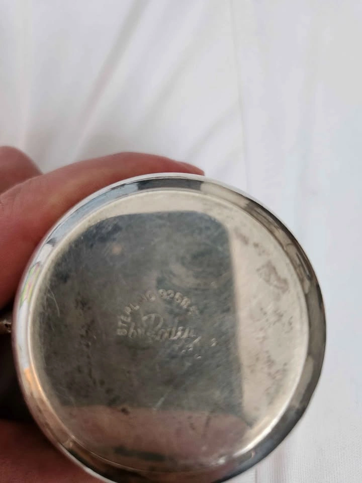 Sterling Silver Birth Cup 126 grams - photo 4
