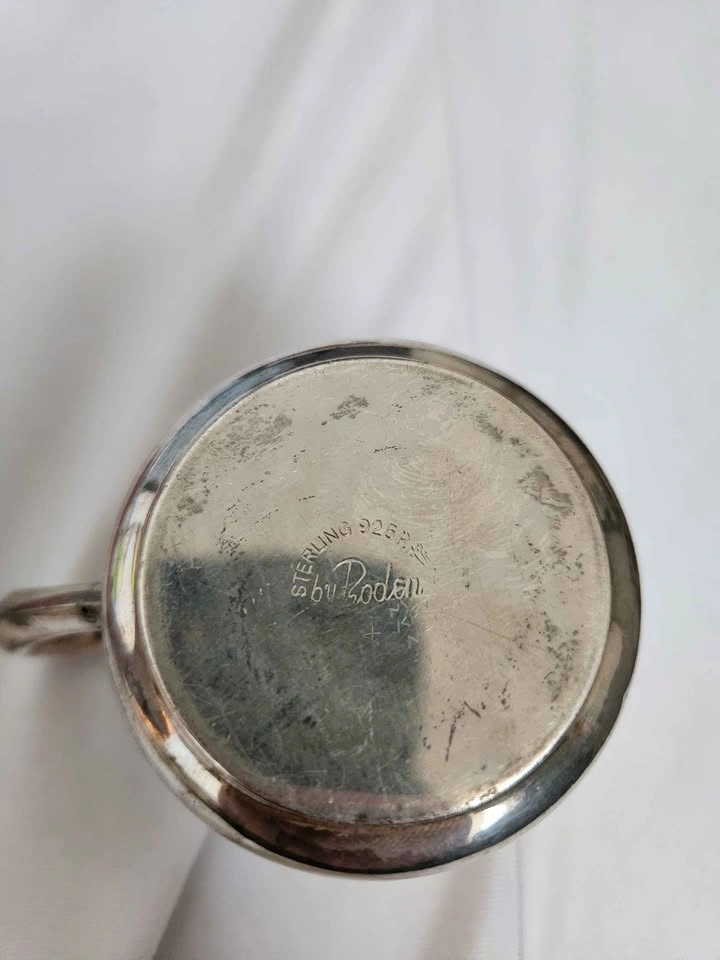 Sterling Silver Birth Cup 126 grams - photo 5