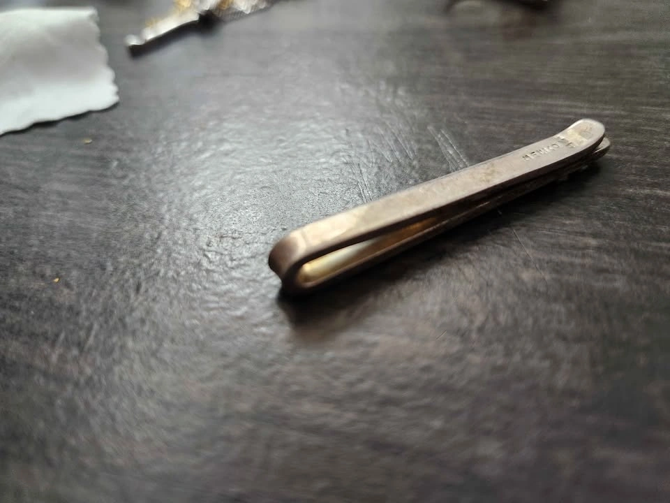 Heavy Mexico Sterling Hair Pin - photo 3