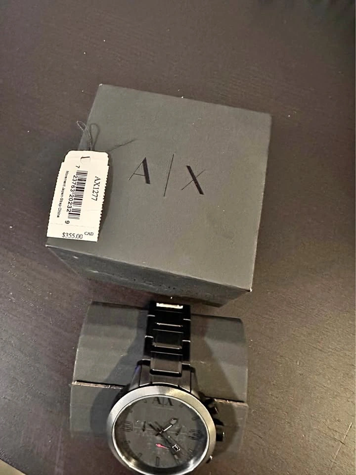 armani exchange watch