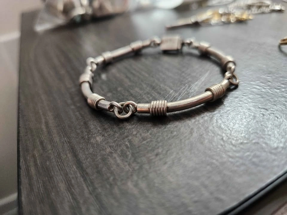 Vintage Trinidad and Tobago Sterling Bracelet - photo 2
