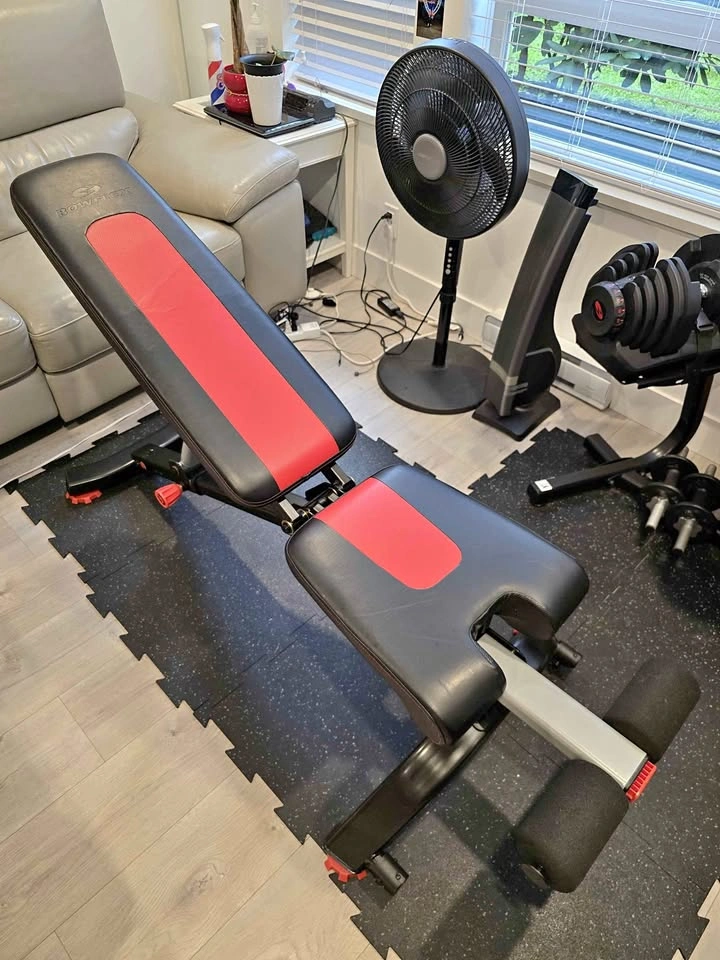 Bowflex 5.1S Adjustable Weight Bench - Incline/Decline